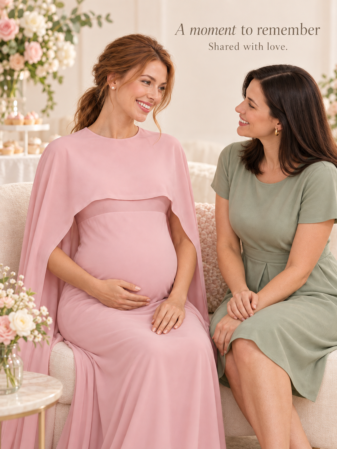 Liora Pink maternity dress — keepsake story