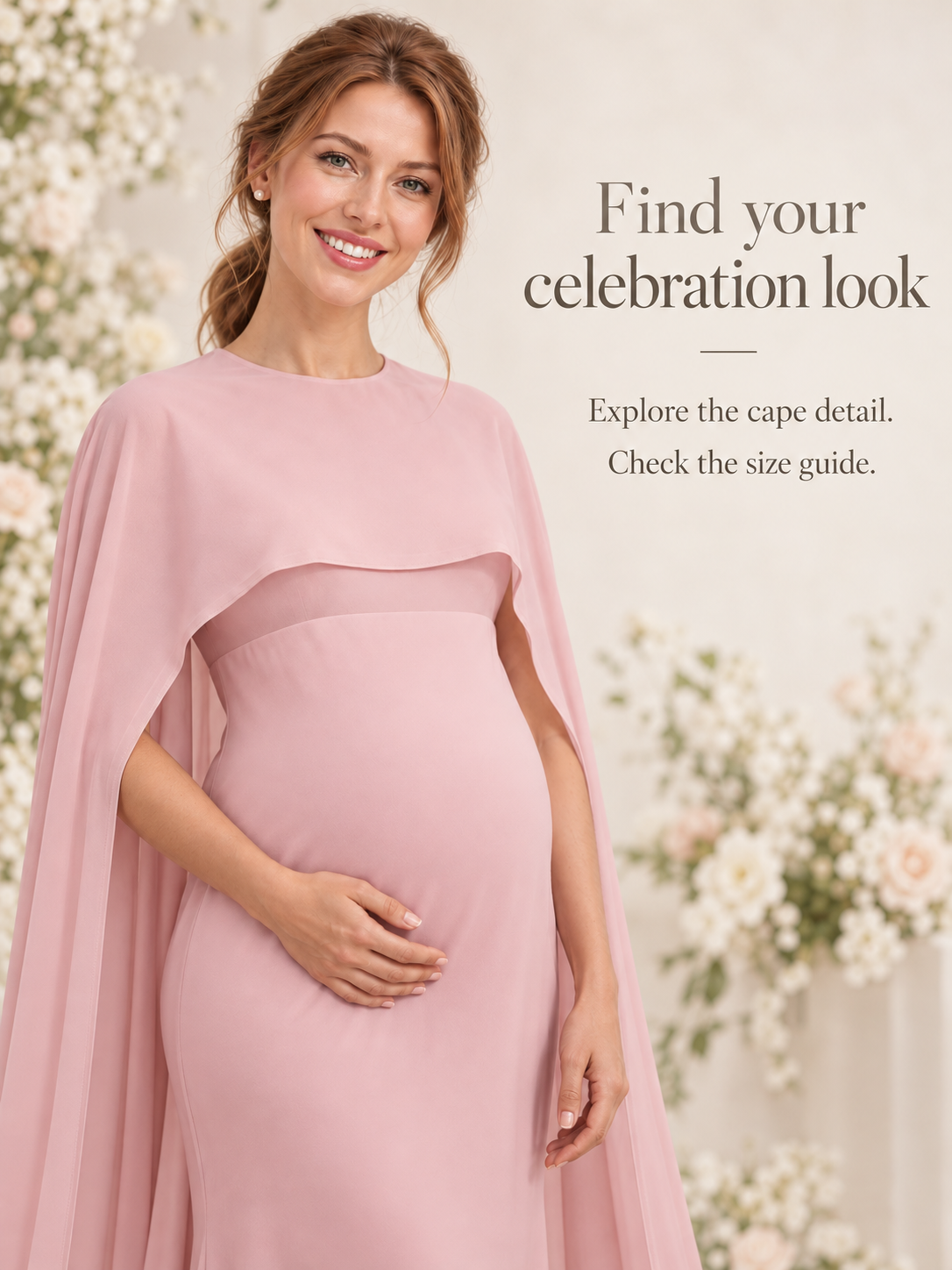 Liora Pink maternity dress — choosing your dress
