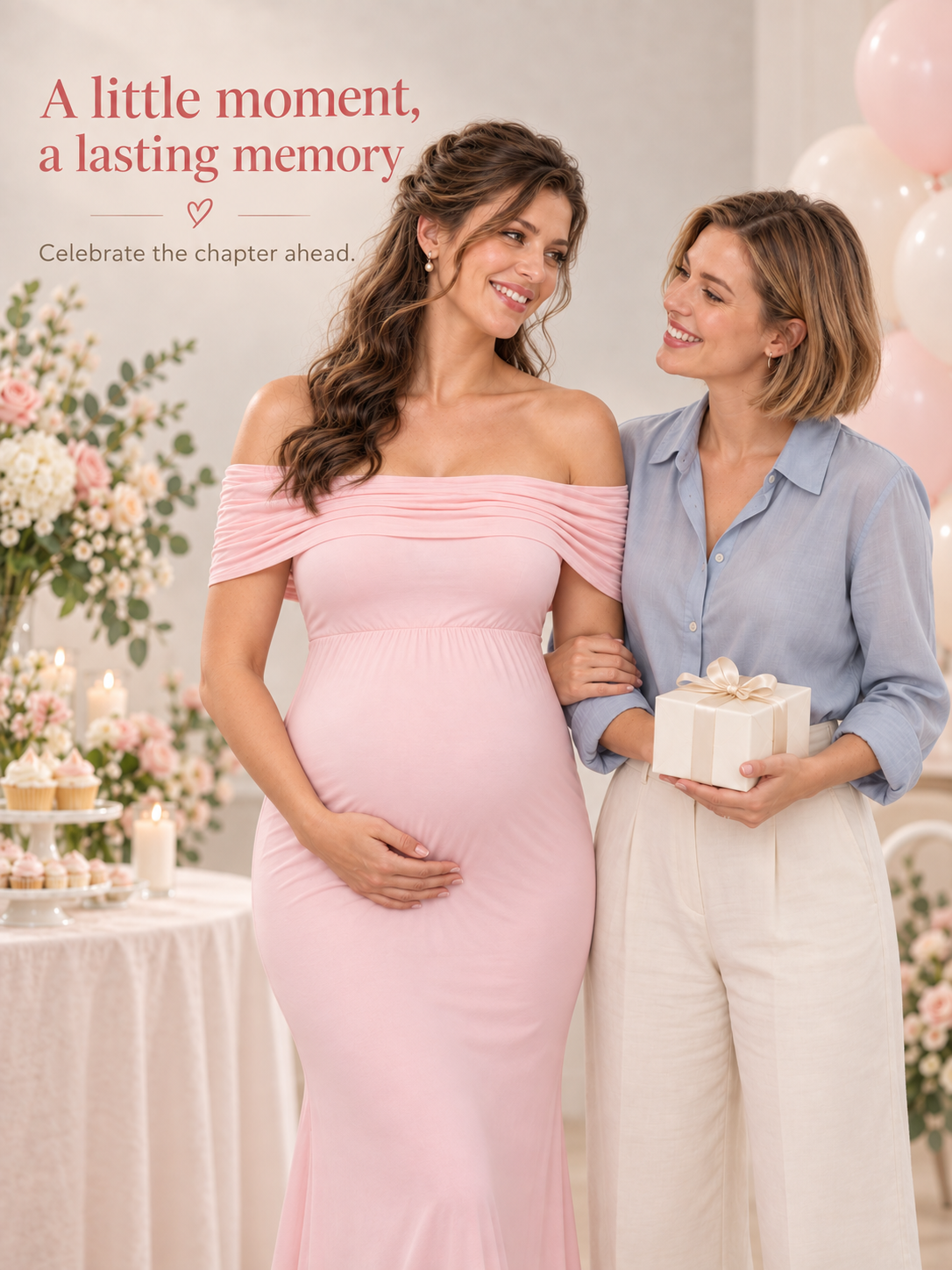 Aveline Pink maternity dress — keepsake story